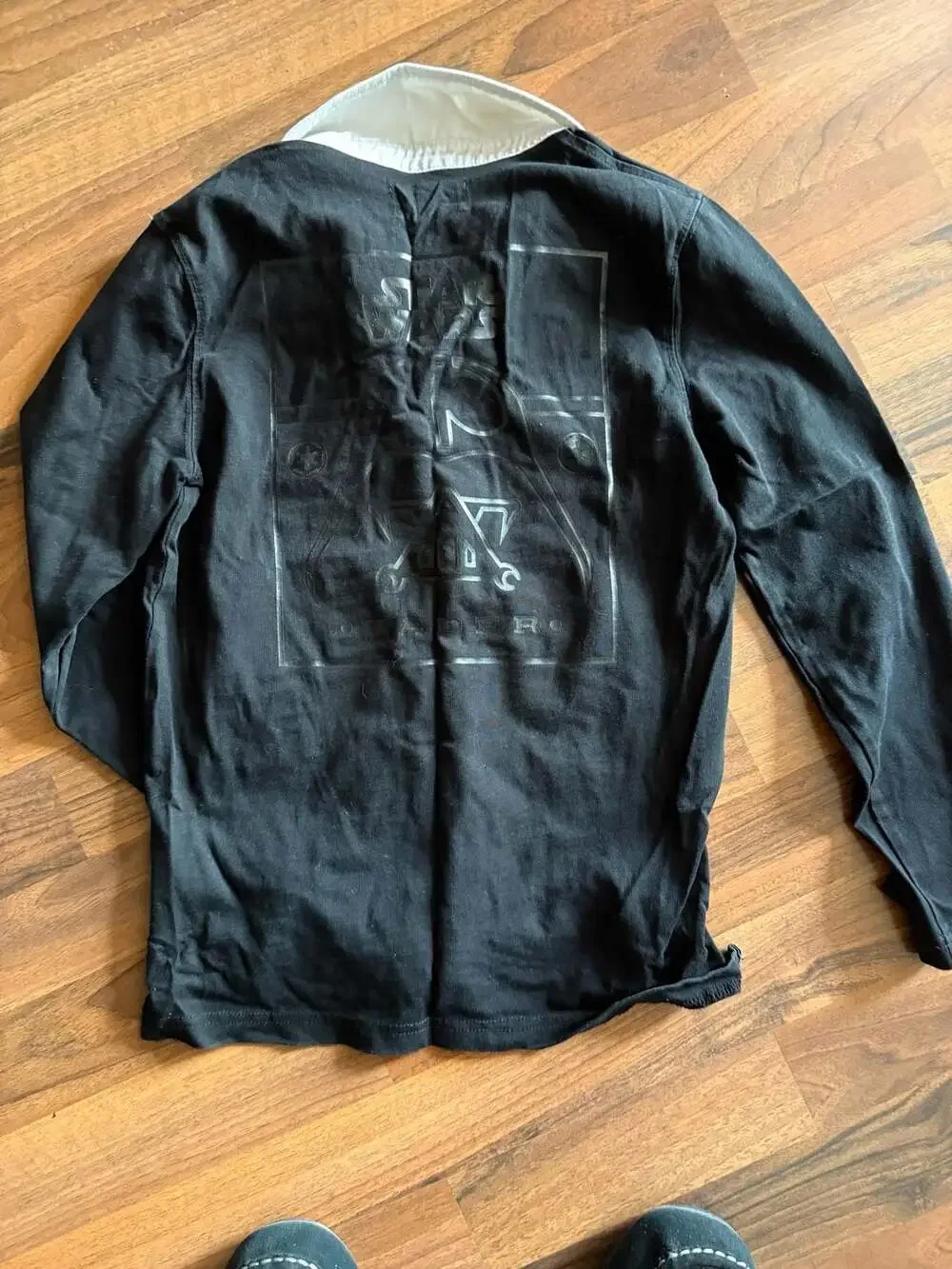 GAP Star Wars Vader Long Sleeve Rugby Shirt